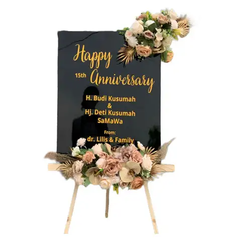 Papan Bunga Akrilik Genengmulyo